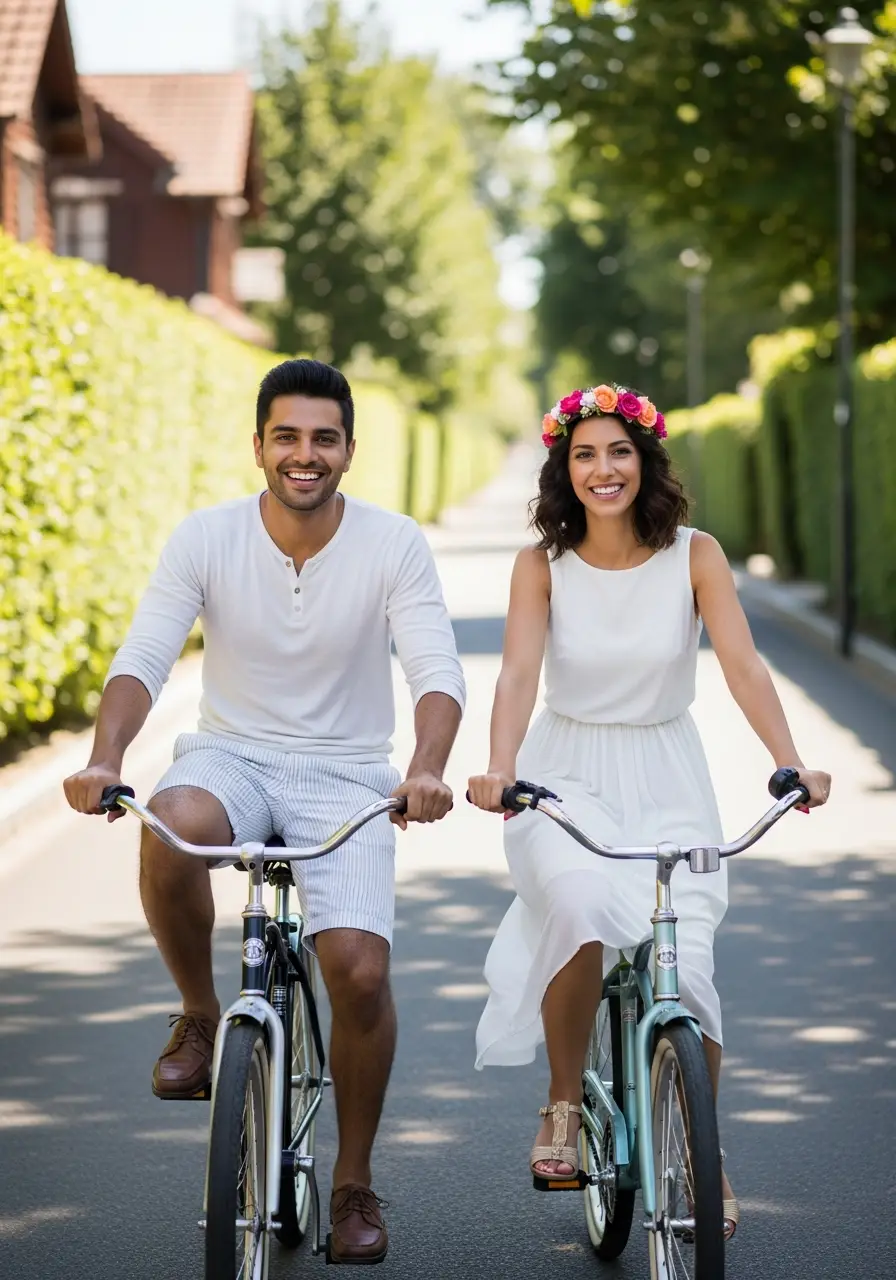 romantic-couple-prompt-riding-cycle